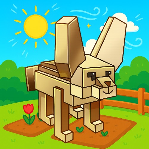 Fennec Fox, Pet from Grow a Garden on Roblox