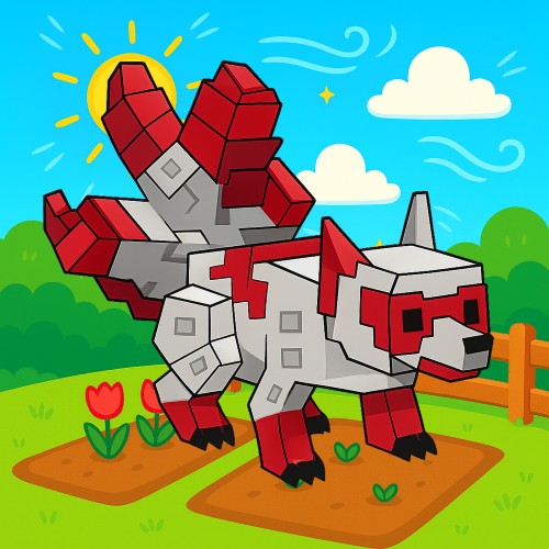 Kitsune, Pet from Grow a Garden on Roblox