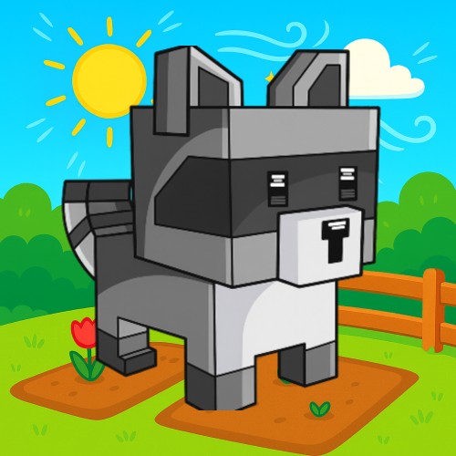 Raccoon, Pet from Grow a Garden on Roblox