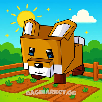 Red Fox, Pet from Grow a Garden on Roblox